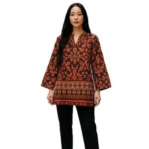 Lauren Ralph Lauren Southwestern Tunic Top XS Petite